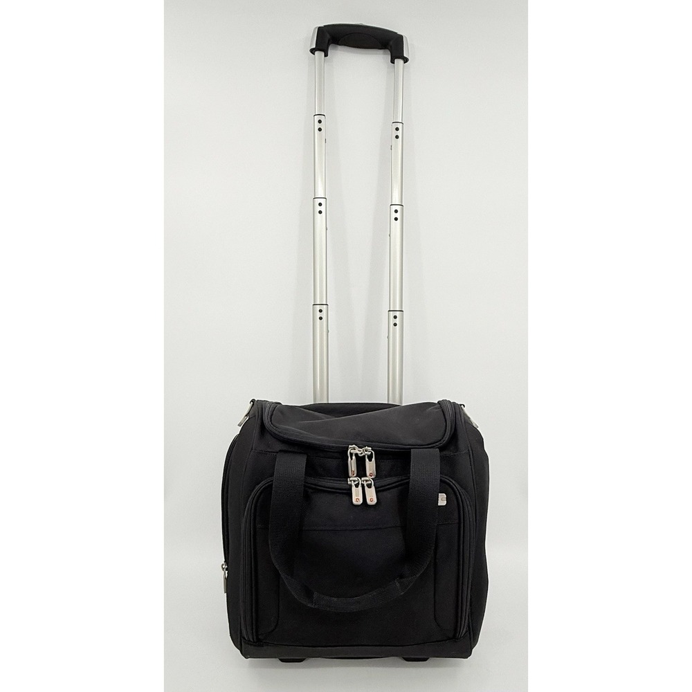 Victorinox Mobilizer NXT Black 15" Wheeled Eurotote Carry On 21447 14x14.25x9